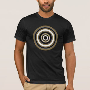 Camiseta círculos, formas geométricas