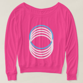 Camiseta Círculos Modernos Azul Branco 4Alex