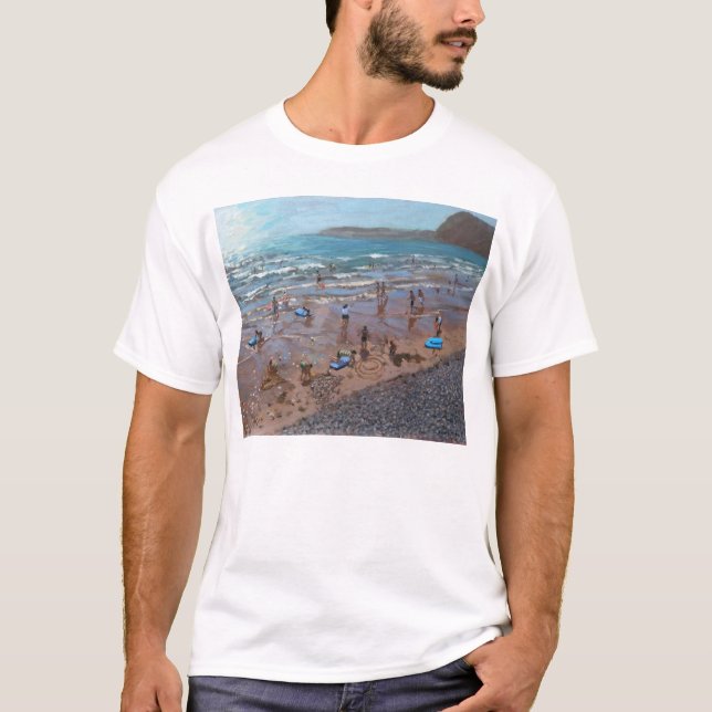 Camiseta Círculos na areia Sidmouth 2007 (Frente)