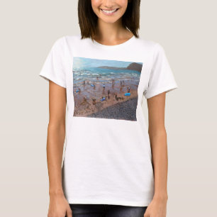 Camiseta Círculos na areia Sidmouth 2007