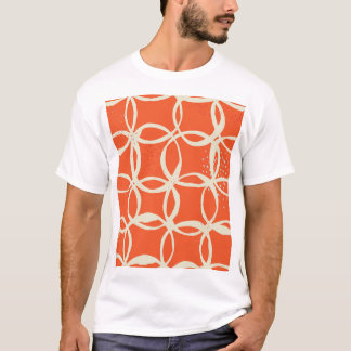 Camiseta Círculos sem costura tendências Design