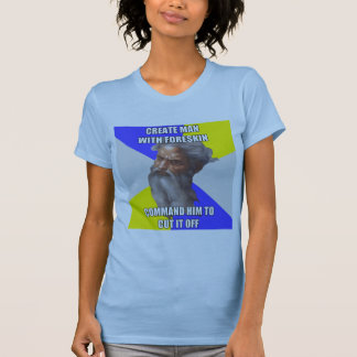 Camiseta Circuncisão do deus do troll