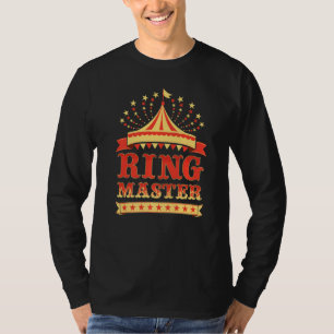 Camiseta Circus Ringmaster I Circus Themed Festa de anivers