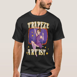 Camiseta Circus Trapeze Artista Figurino Funcionarios Carna