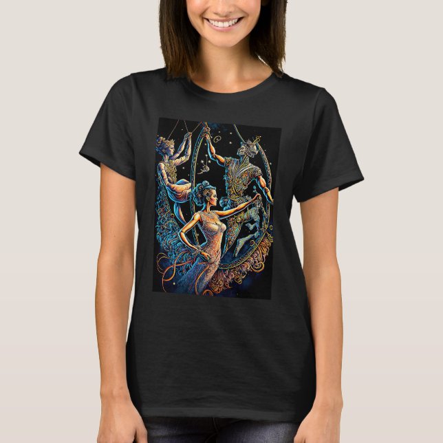 Camiseta Circus Trapeze Artists Performers Cirque (Frente)