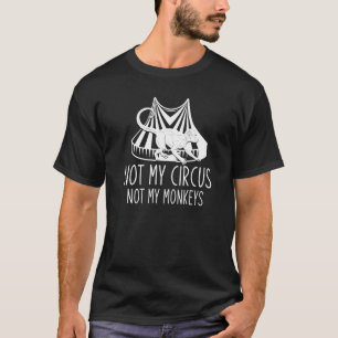 Camiseta Circus Zoo Chimpanzé Macaco