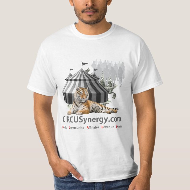 Camiseta CIRCUSynergy - T-Shirt - Caras (Frente)