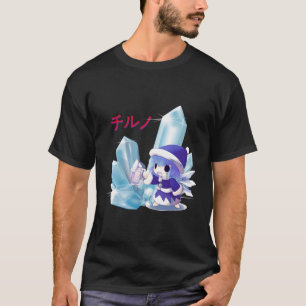 Camiseta Cirno japonês Chibi Kawaii Ga Anime Otaku