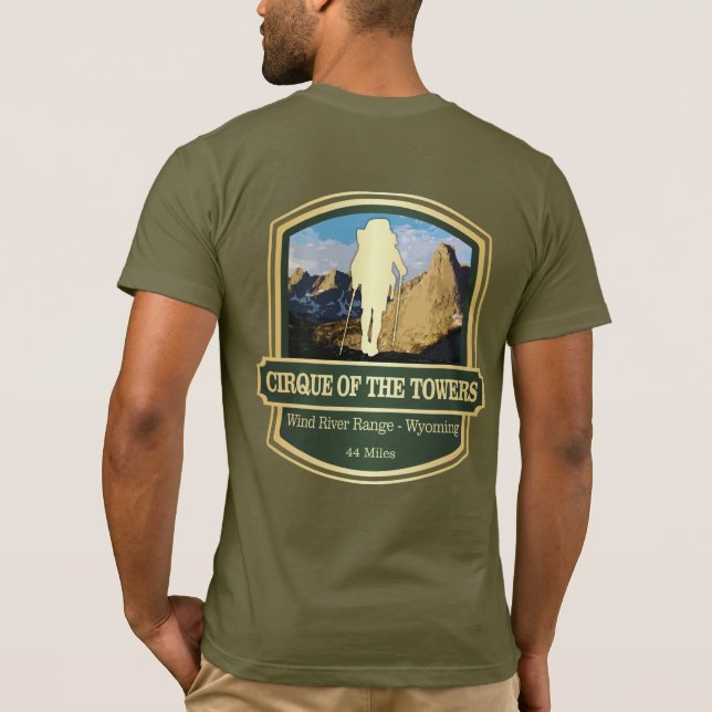 Camiseta Cirque das torres (B) (Verso)