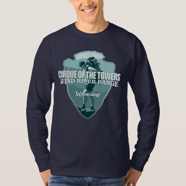 Camiseta Cirque das torres (ponta de seta T) (Frente)