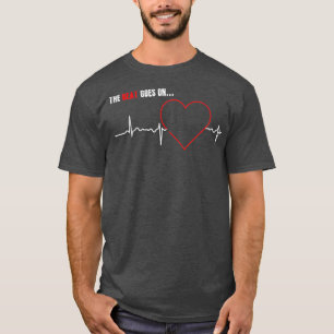 Camiseta Cirurgia Cardíaca de Sobrevivência por Ataque Ca