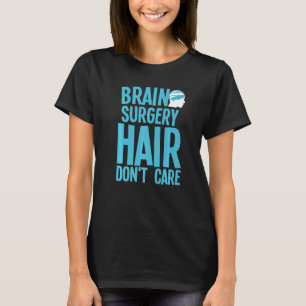 Camiseta Cirurgia Cerebral Para Homens Mulheres Recuperação
