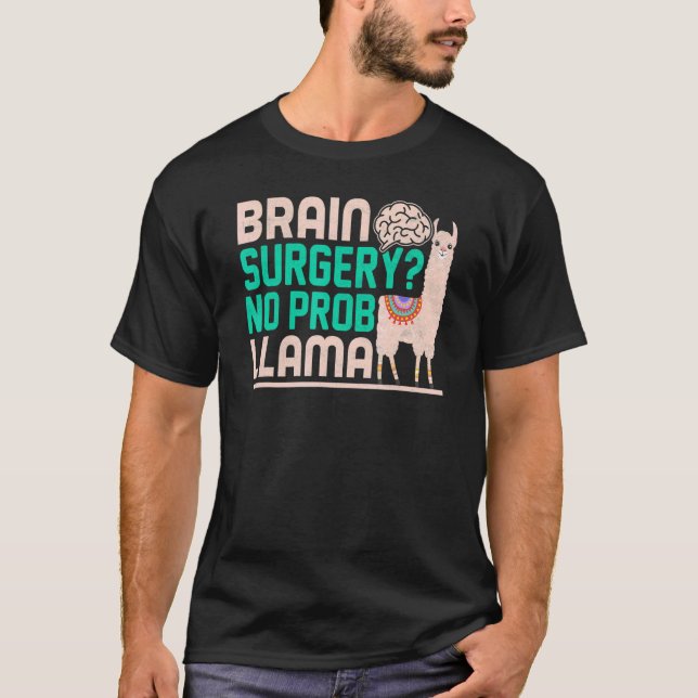 Camiseta Cirurgia cerebral Sem Prob Lama Cirurgia Cerebral  (Frente)