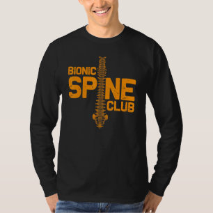 Camiseta Cirurgia Da Coluna Para Homens, Bionário Spine Clu