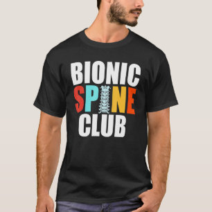 Camiseta Cirurgia Da Espinha Para Homens Clube Bionário Da