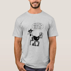 Camiseta Cirurgia da substituição do joelho - citações do