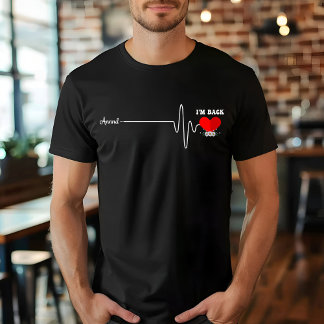 Camiseta Cirurgia de Bypass de Coração Aberto Sobrevivente 