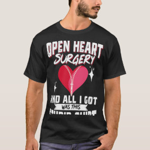 Camiseta Cirurgia de Coração Aberta Ignorar Sensibilização
