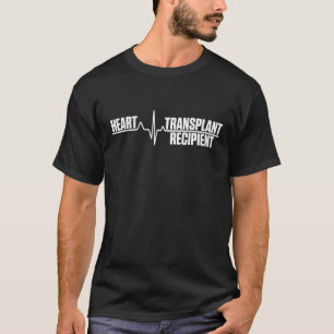 Camiseta Cirurgia de frequência cardíaca do receptor de tra
