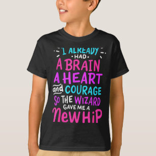Camiseta Cirurgia de Substituição de Quadril de Titânio Hum