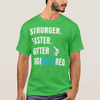 Camiseta Cirurgia de substituição do joelho Nova Recuperaçã