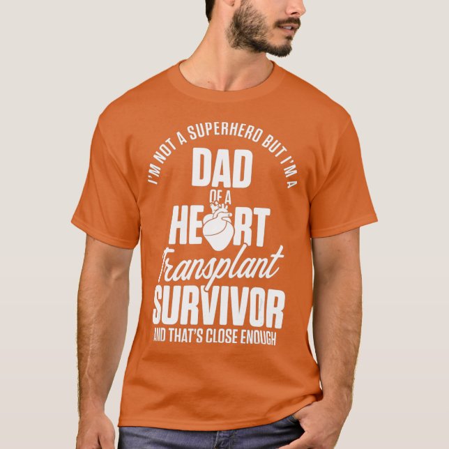 Camiseta Cirurgia do Herói do Pai do Destinatário do Transp (Frente)