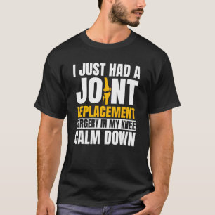 Camiseta Cirurgia do LCA Substituição do Joelho Reconstruçã