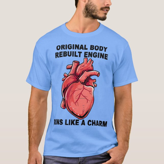 Camiseta Cirurgia Funcional Mecânica Aberta de Coração Dize (Frente)