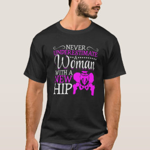 Camiseta Cirurgia Funerária Do Joelho As Mulheres Ficam Bem