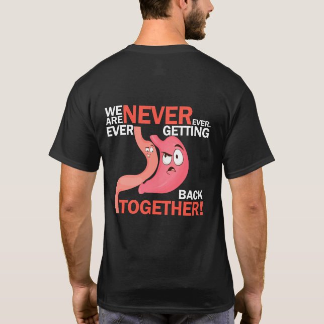 Camiseta Cirurgia Médica Bariátrica Bariátrica para Capas G (Verso)