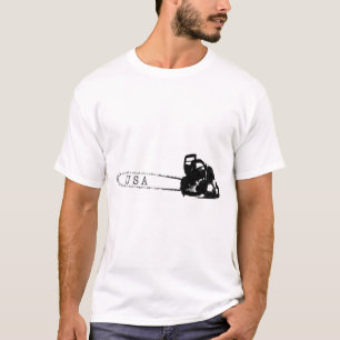 Camiseta cirurgião arborista da serra-guinada Presente