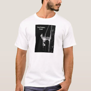 Camiseta Cirurgião Árvore Arborista no trabalho presente