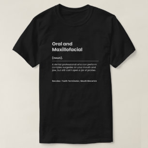 Camiseta Cirurgião bucal e maxilofacial