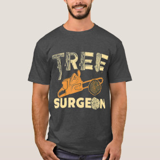 Camiseta cirurgião cirurgião arborista livre, presente