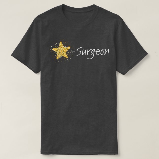 Camiseta Cirurgião Cirurgião Operação Médica (Frente do Design)