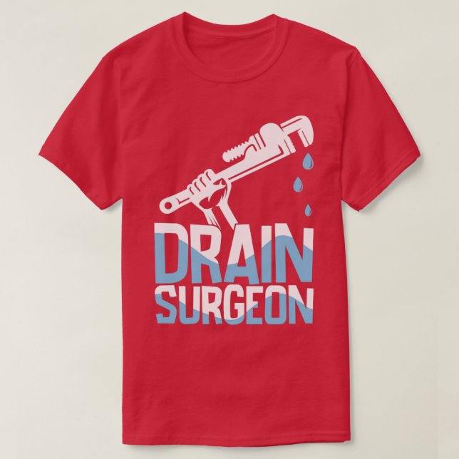 Camiseta Cirurgião do Drain (Frente do Design)