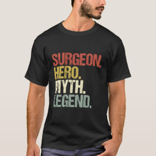 Camiseta Cirurgião Hero Mito Lenda Cirurgião Plástico
