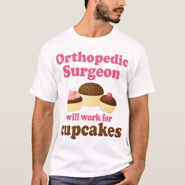 Camiseta Cirurgião ortopédico engraçado (Frente)