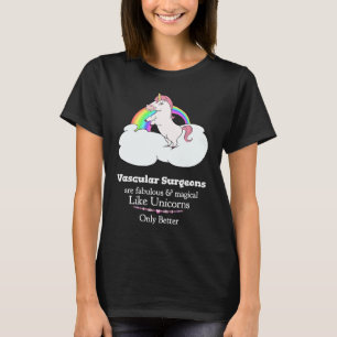 Camiseta Cirurgiões Vasculares São Mágicos Como Unicórnios