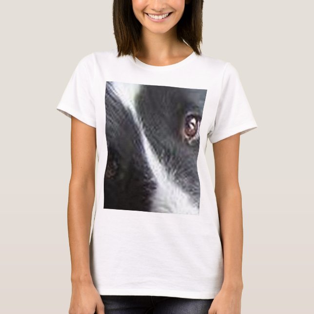 Camiseta cisalheiro preto e branco (Frente)