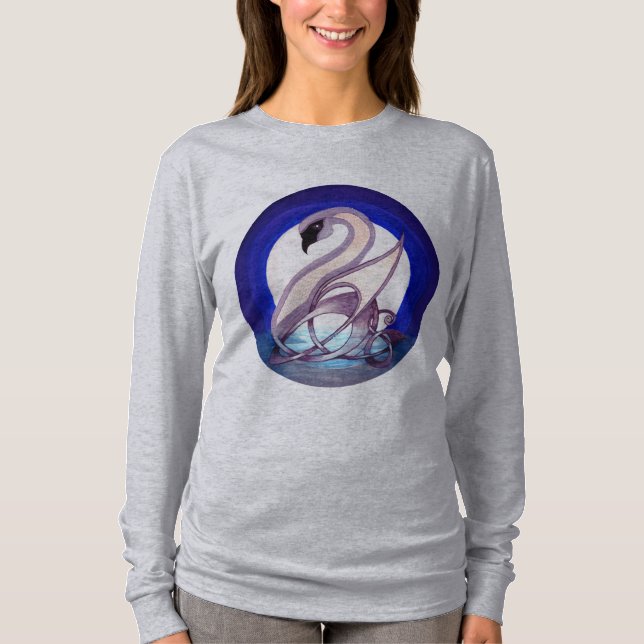 Camiseta Cisne celta (Frente)