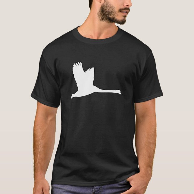 Camiseta Cisne em vôo (Frente)
