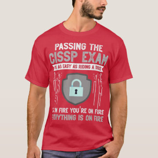 Camiseta Cissp Eam Motivation Cybersecurity Professional