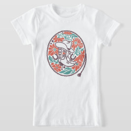 Camiseta CISV Austin Cowboy Hat, Boots Girl