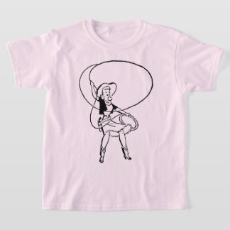 Camiseta CISV Austin Cowgirl Garota