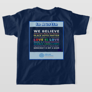 Camiseta CISV Austin for Peace Boy's