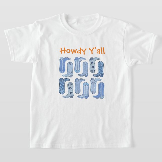 Camiseta CISV Austin Howdy Y'all Boy (Postura )