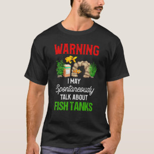 Camiseta Cita do Aquário do Aquaris Peixe