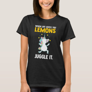 Camiseta Cita Quando A Vida Te Dá Os Limões Para Iludir
