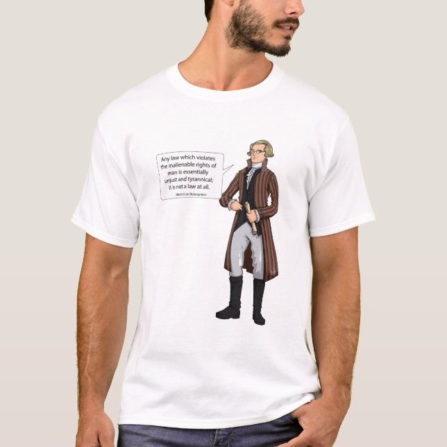 Camiseta Citação 1 do Maximilian Robespierre (Frente)